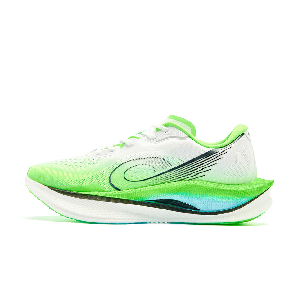QIAODAN Wind-Running 3.0 Running Shoes 'Jordan White Bright Green'「Women」