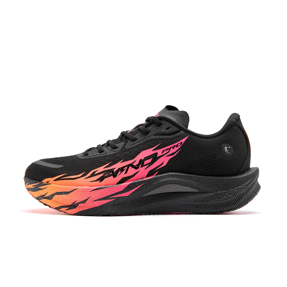 QIAODAN Wind-Running 2.0 PRO Running Shoes 'Black Bright Orange'「Women」