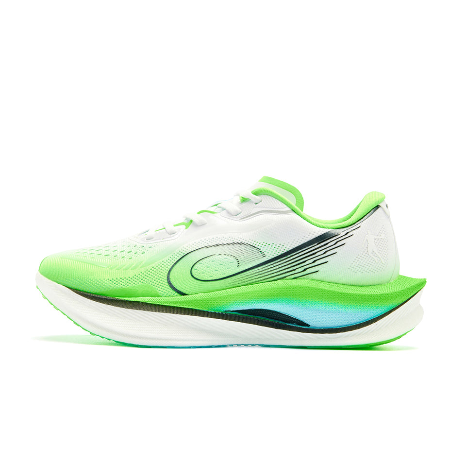 QIAODAN Wind-Running 3.0 Running Shoes 'Jordan White Bright Green'