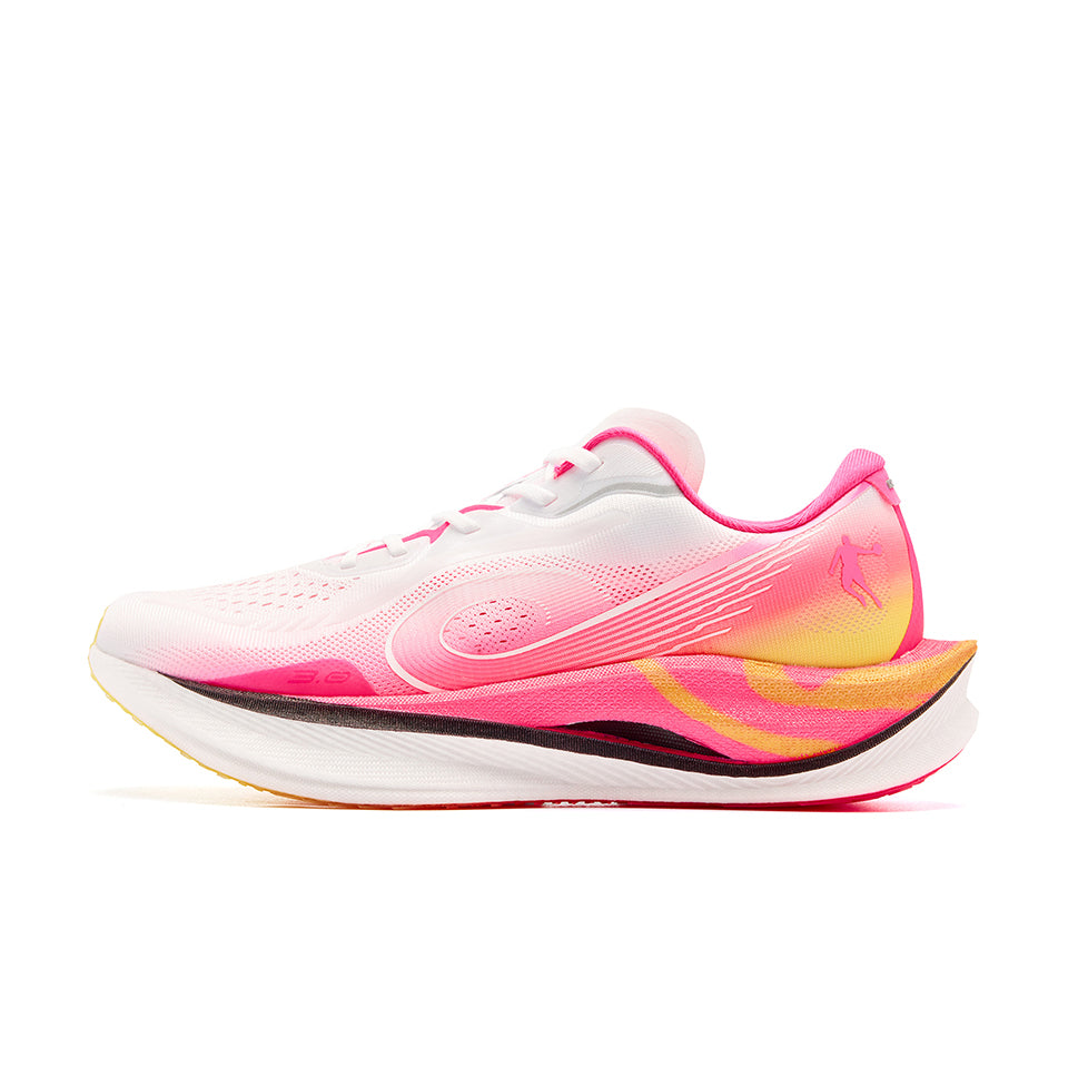 QIAODAN Wind-Running 3.0 Running Shoes 'Jordan White Neon Pink'「Women」
