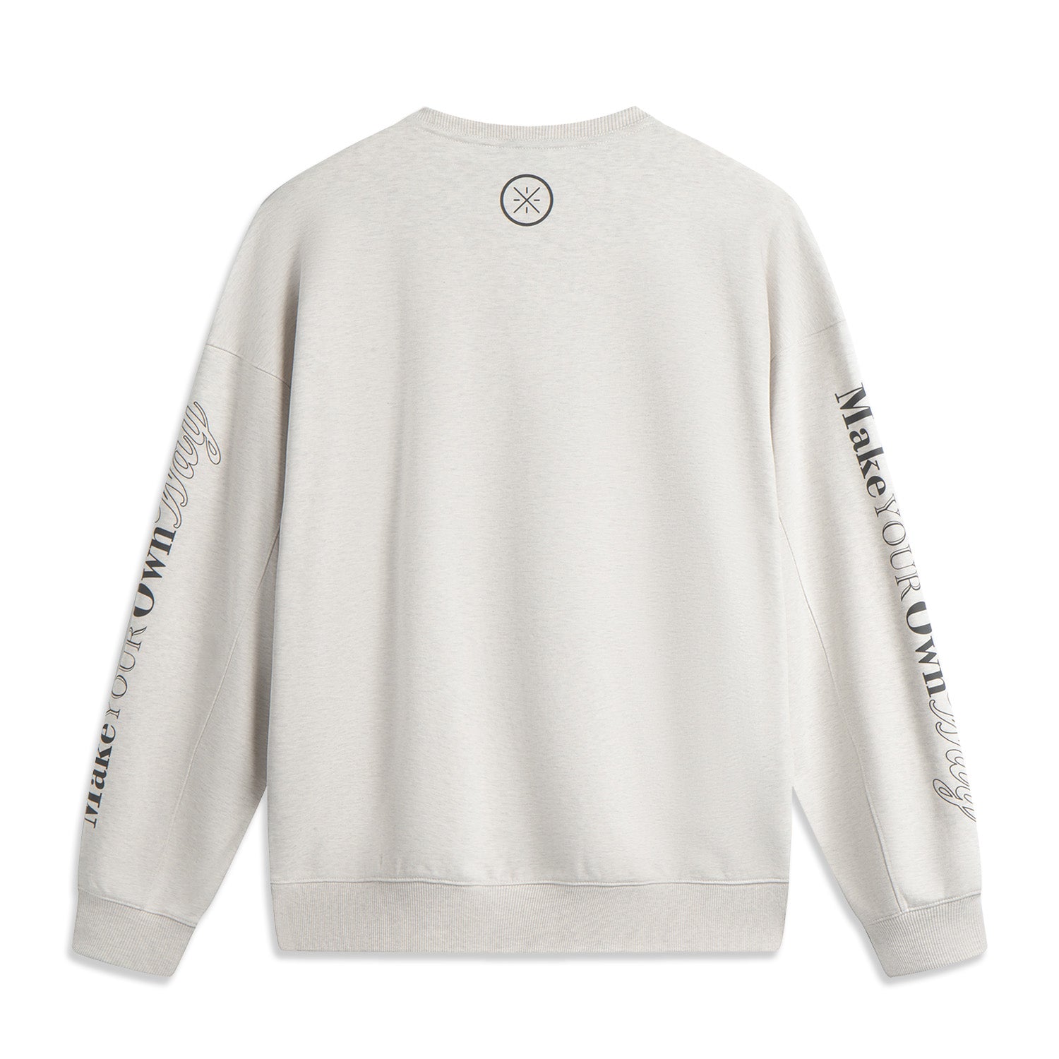 LINING Sweatshirts Men's Heather Gray Tile Gray - Kicksown store