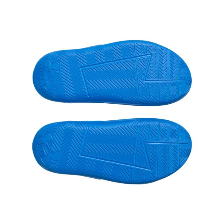 Under Armour CURRY FoamTro Closed Toe Slippers 'Blue' - Kicksown store