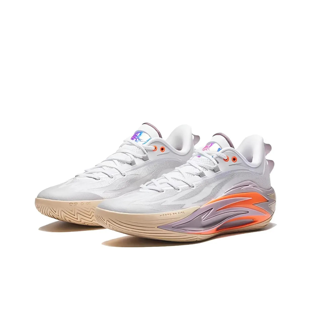 Anta Shock Wave 7 'White Pink Grey'