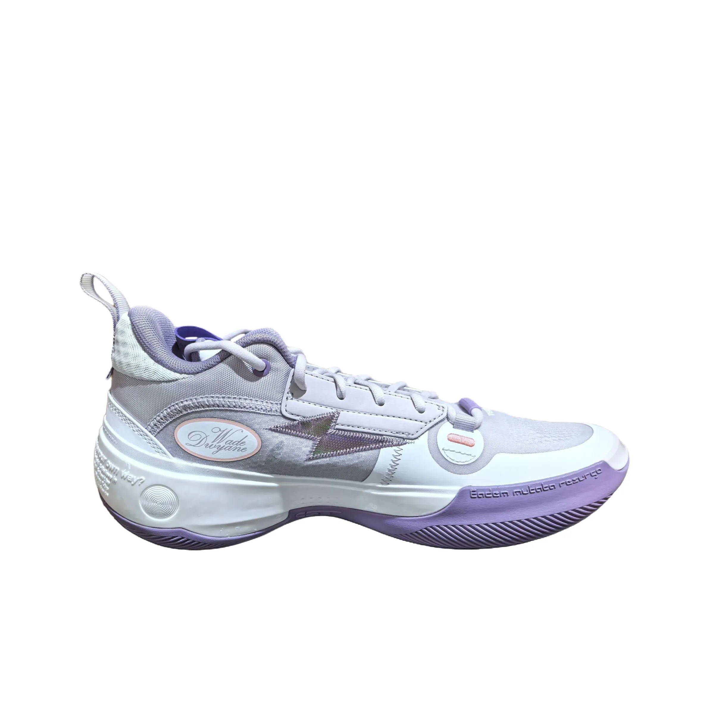 LiNing Way of Wade 10 Low ‘Grey White Purple’ - Kicksown store