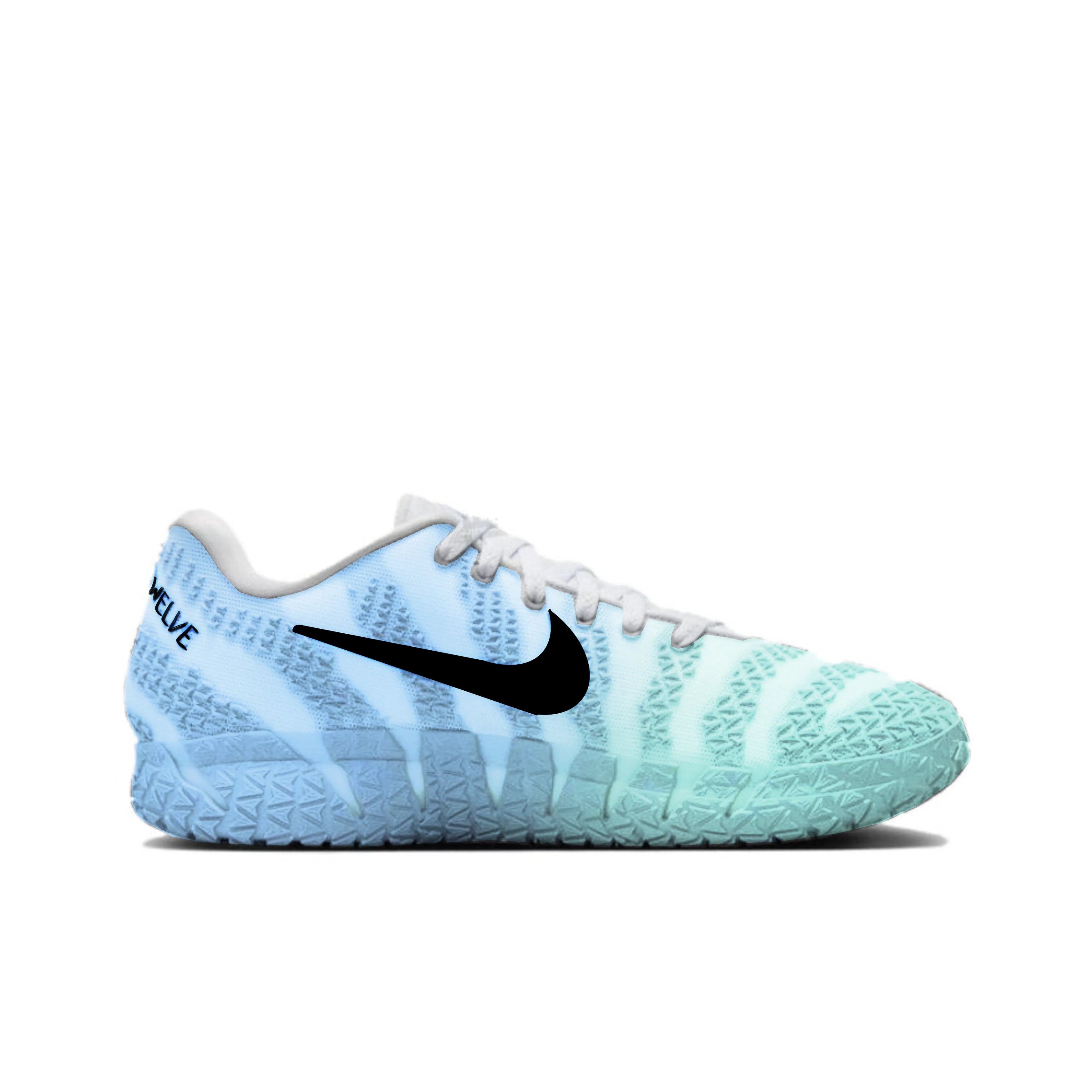 Nike Ja 3 'South Beach' [Customized] | Free Shipping - Kicksown