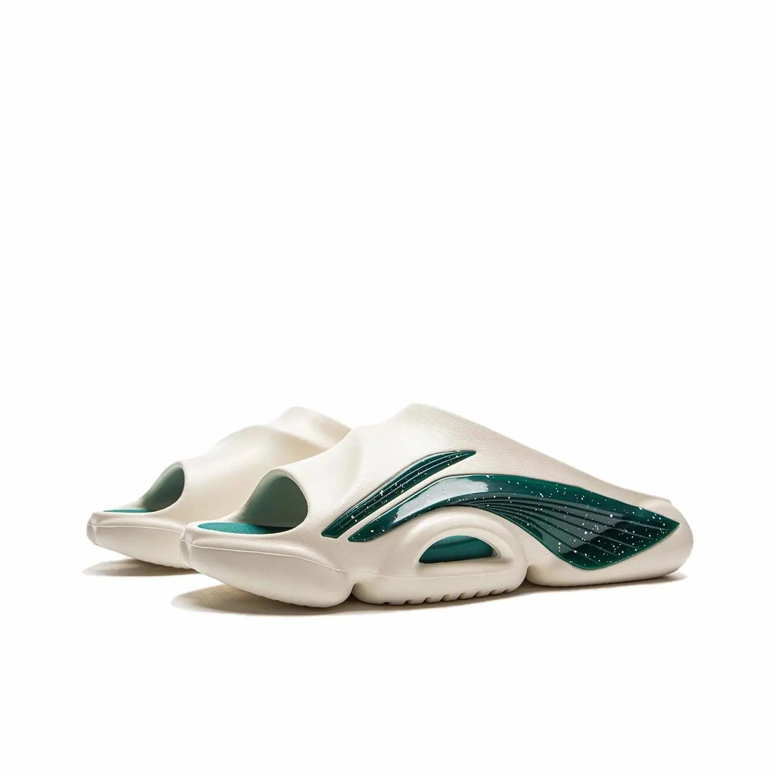 LiNing BADFIVE Slides OG ‘Beige Green'