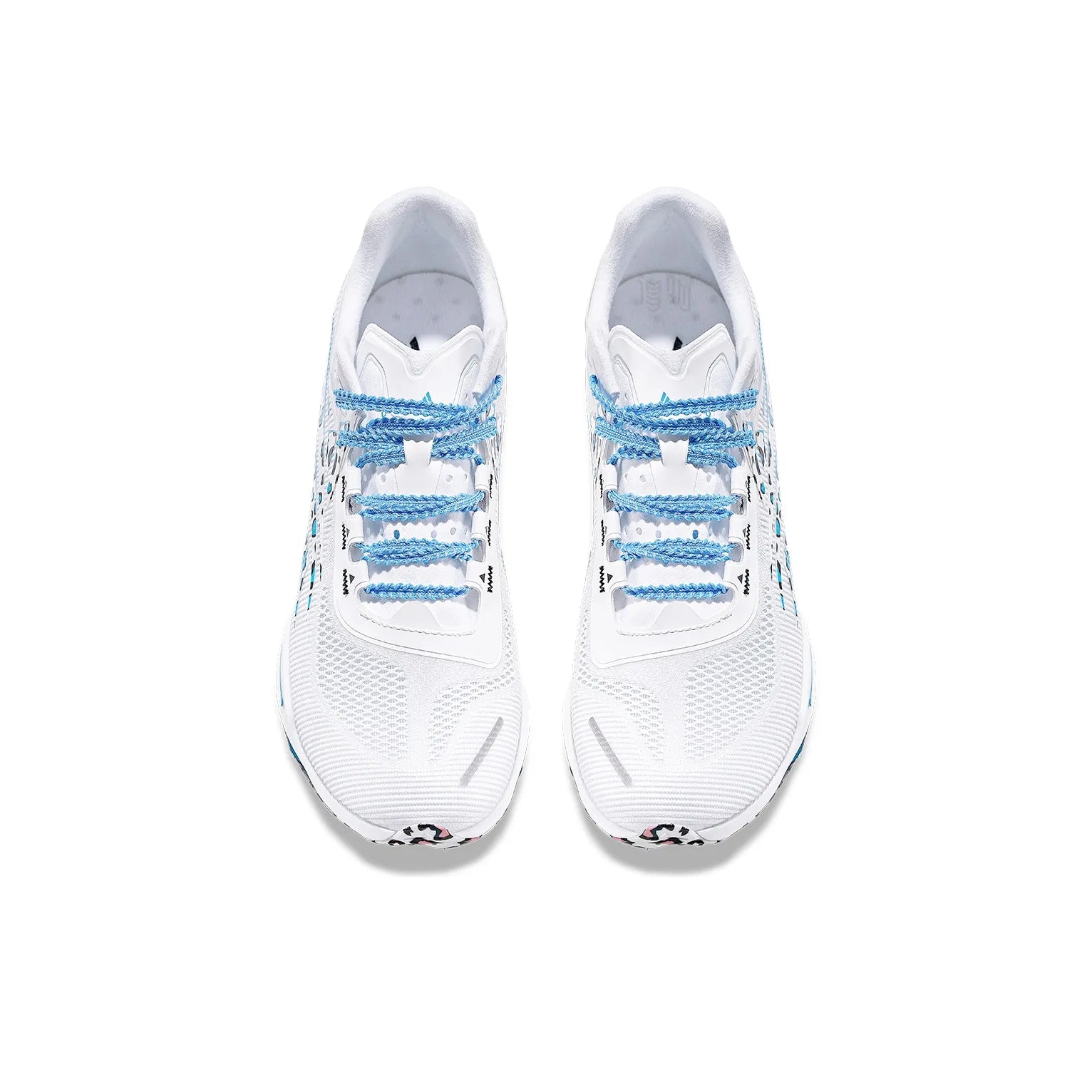 Volanti 911 Rocket Air Cushion Spike Shoes 'Leopard Blue Diamond'
