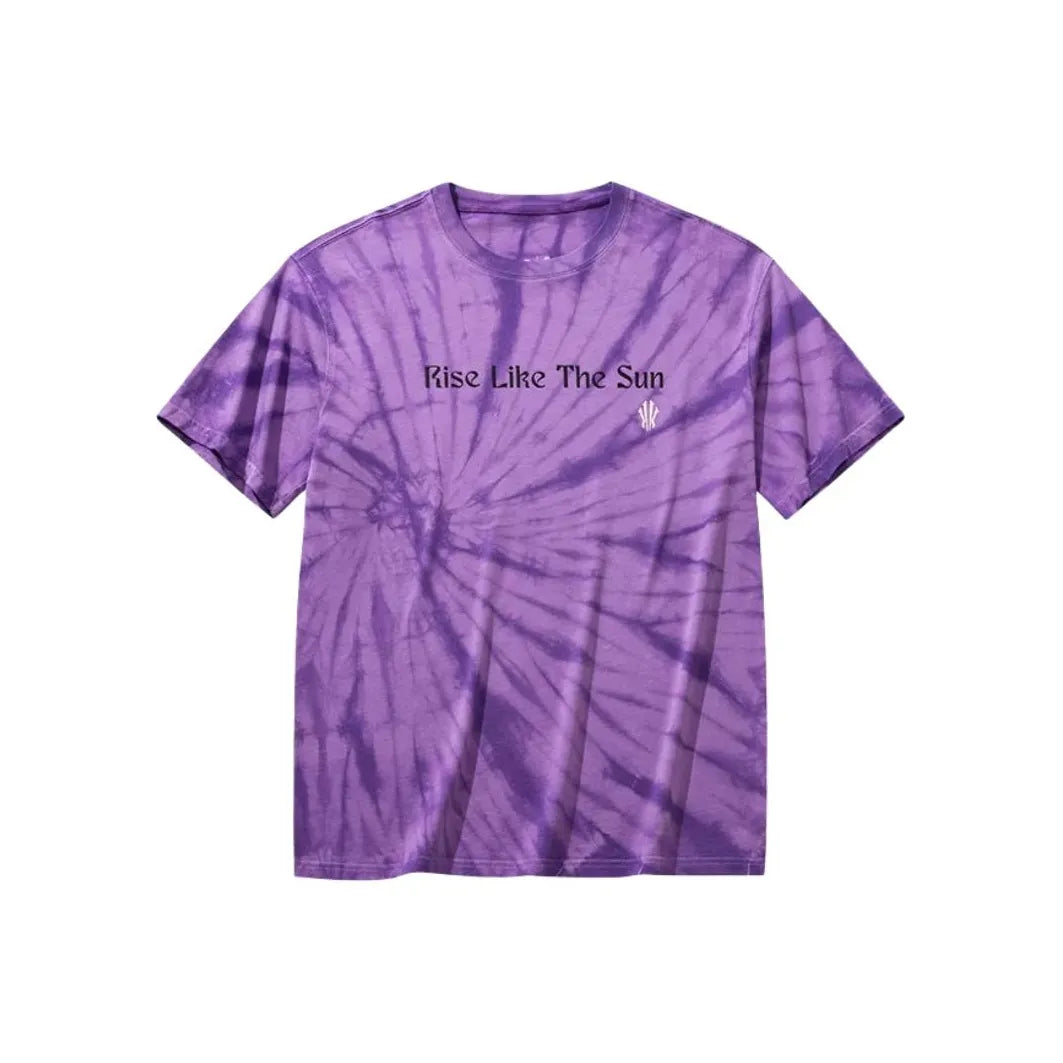 Anta Kai T-shirt 'Purple Full Print'