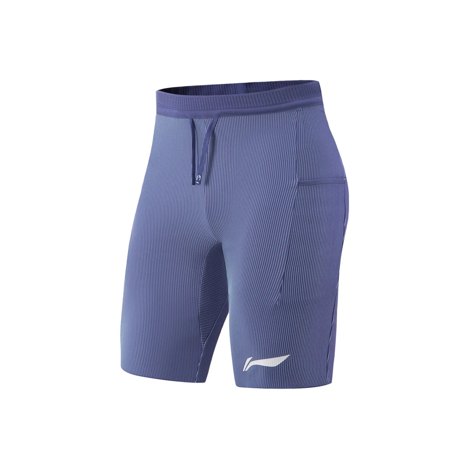 Lining Dragon Flight Sports compression shorts Men 'Black/Blue-Violet'
