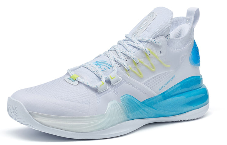 らいむ。 Xtep Jeremy Lin 2 'White Blue'