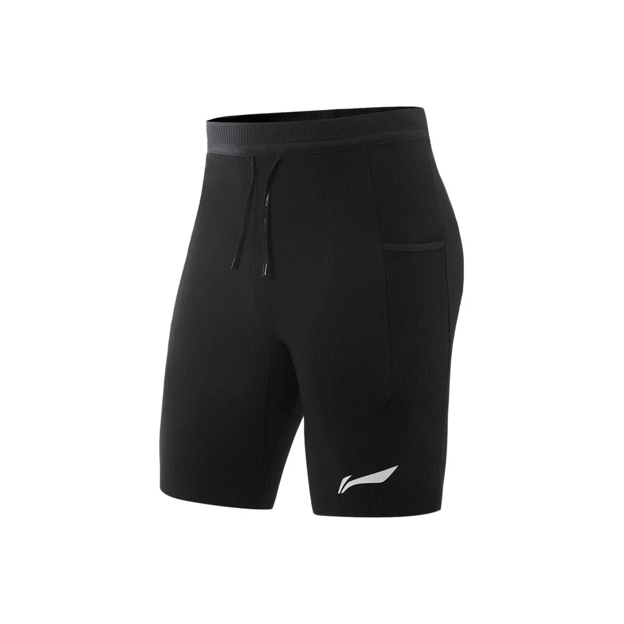 Lining Dragon Flight Sports compression shorts Men 'Black/Blue-Violet'