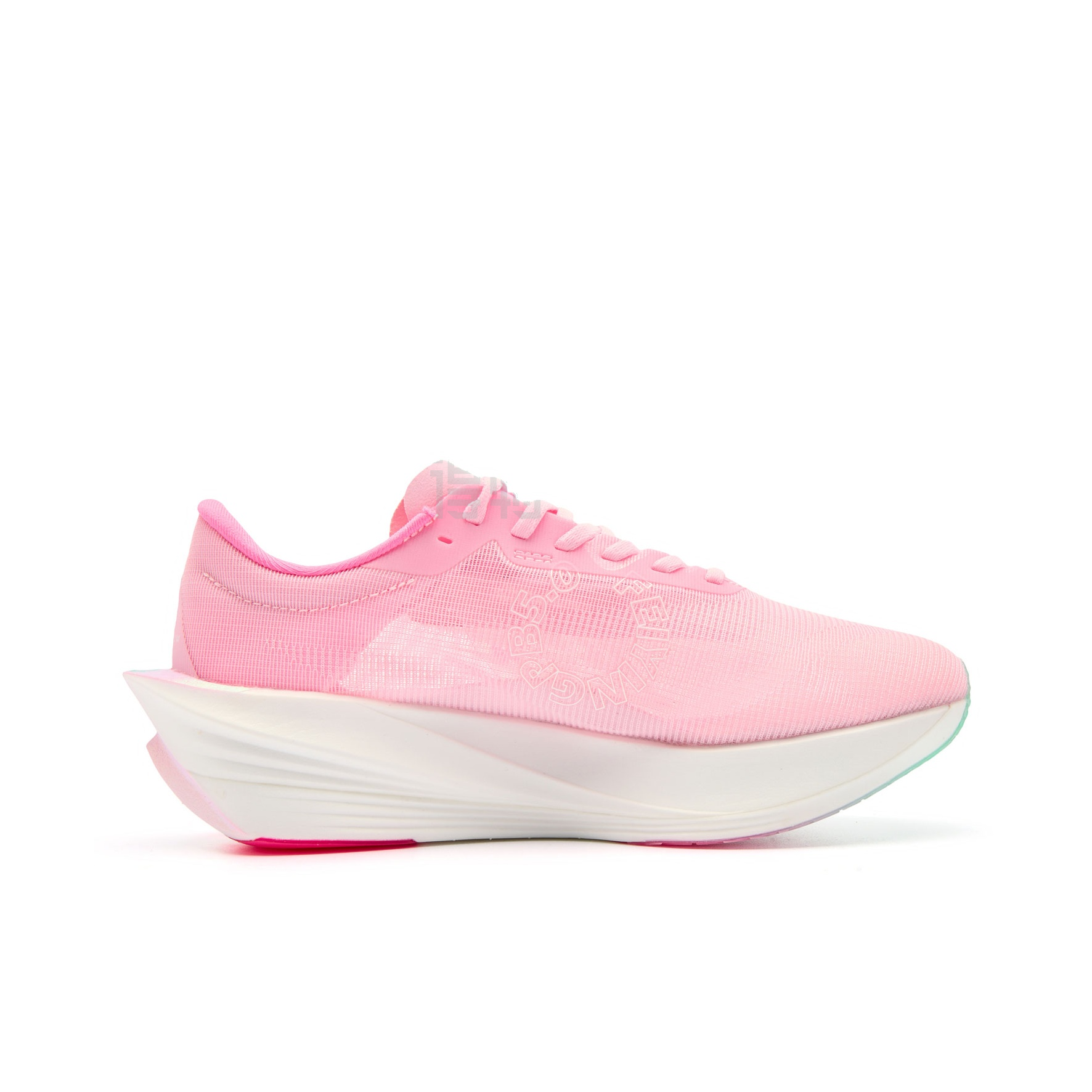 QIAODAN Feiying PB5.0 Running Shoes 'Cherry Blossom Pink Aurora Green'「Women」