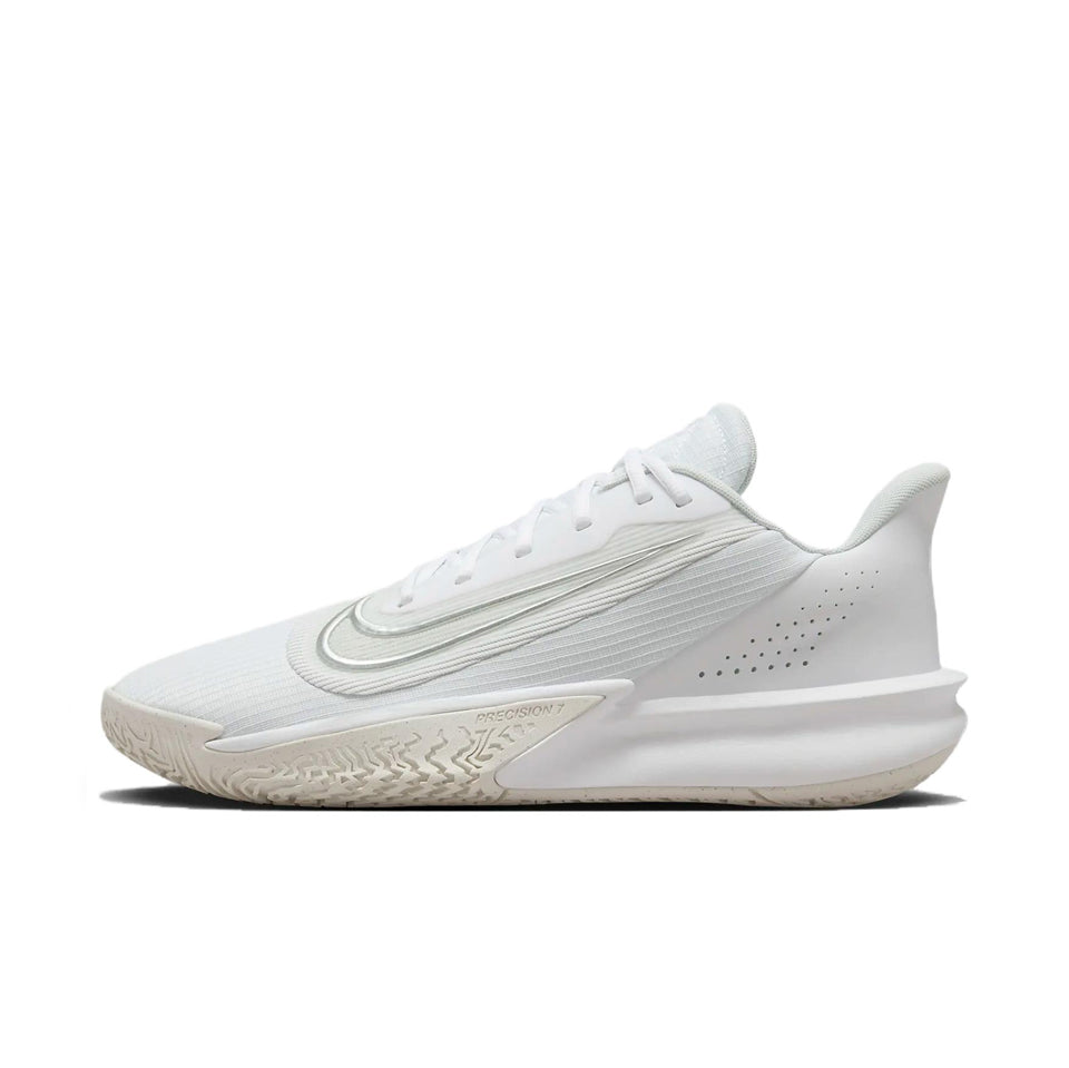 Nike Precision 7 Mens Basketball Shoes White/Photon Dust Sz 8 Nike Precision 7 Men main image 2