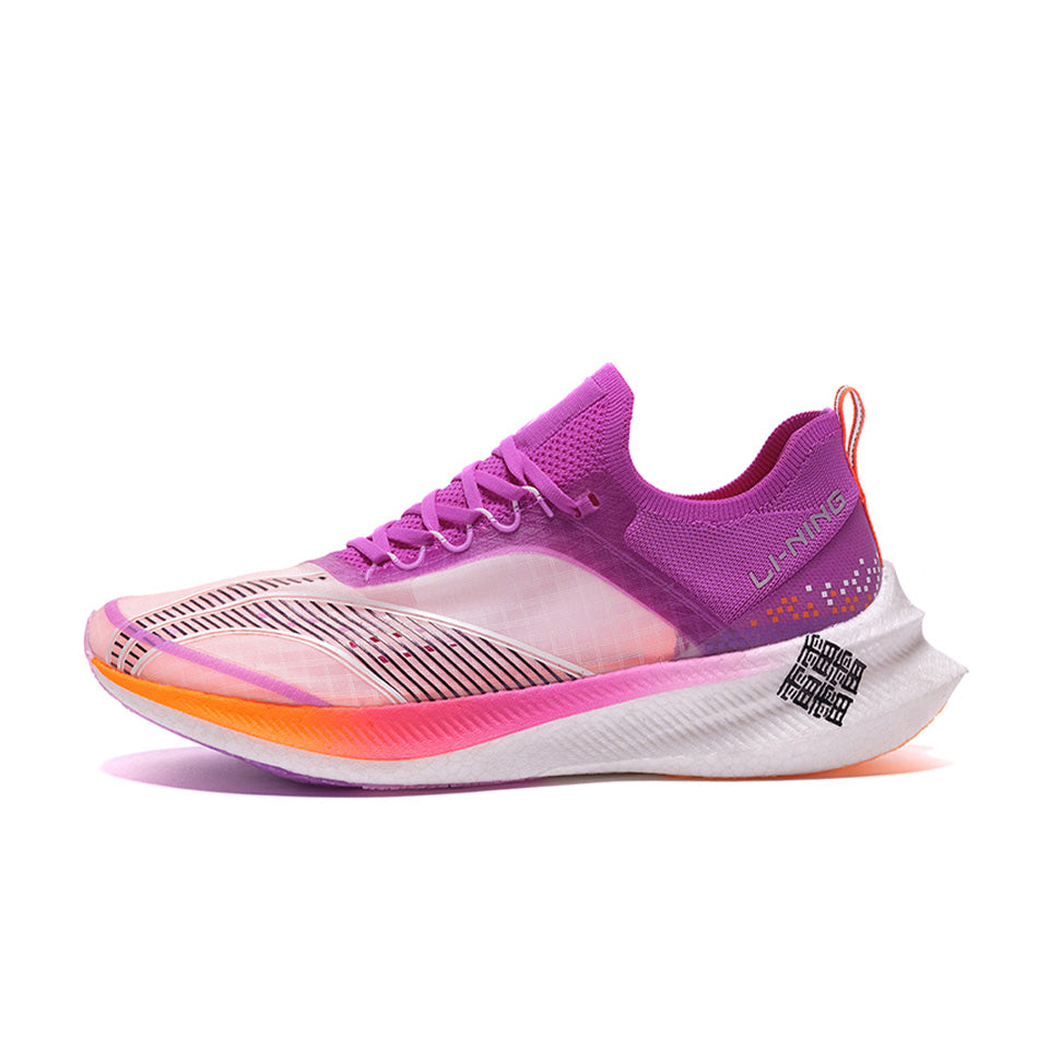 LiNing Feidian Challenger Running Shoes 'Purple White' - Kicksown store