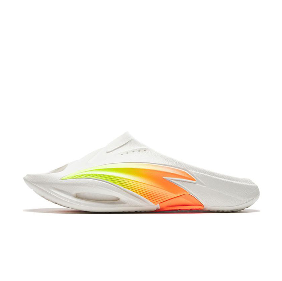 ANTA Slippers Nitrogen Bubble 'White Orange Green' - Kicksown store