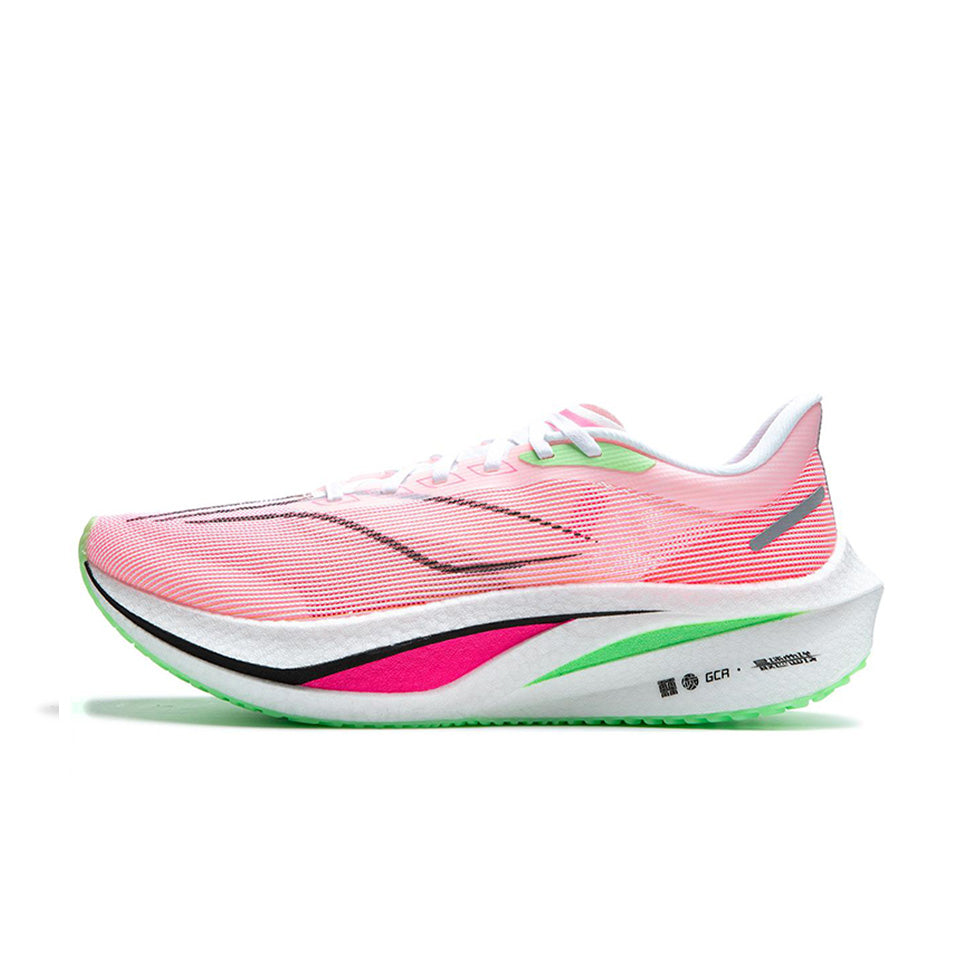 LiNing Feidian 4 Challenger Running Shoes 'Pink Orange' - Kicksown store