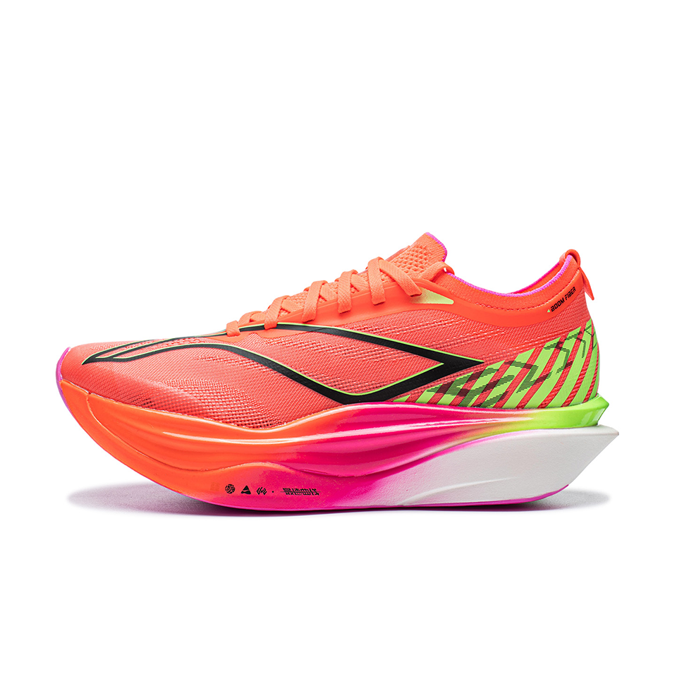 LiNing Feidian 6 ELITE 'Fluorescent Orange Red'