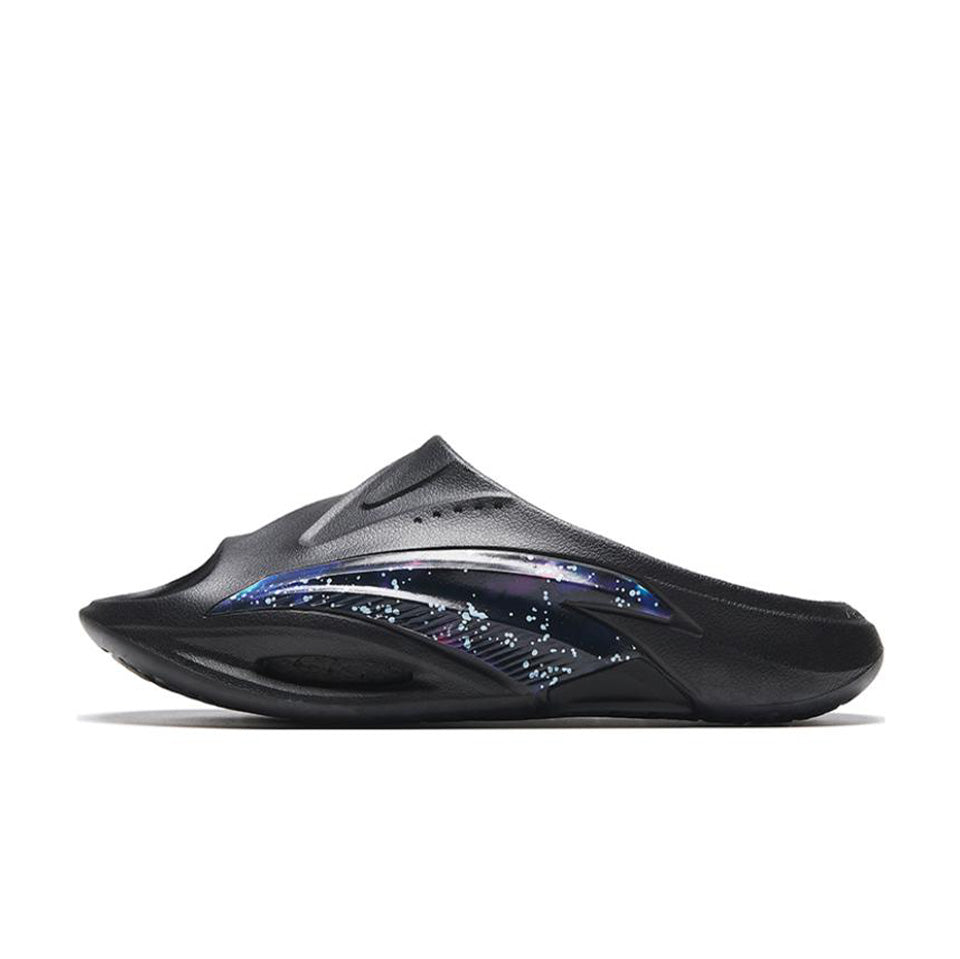 ANTA Slippers Nitrogen Bubble 'Black Purple' - Kicksown store