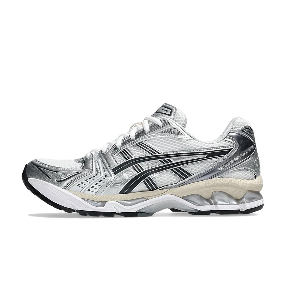 ASICS ゲルカヤノ14 ホワイト/シルバー アシックス アシックス ゲルカヤノ 14 ロー 'シルバーホワイト'