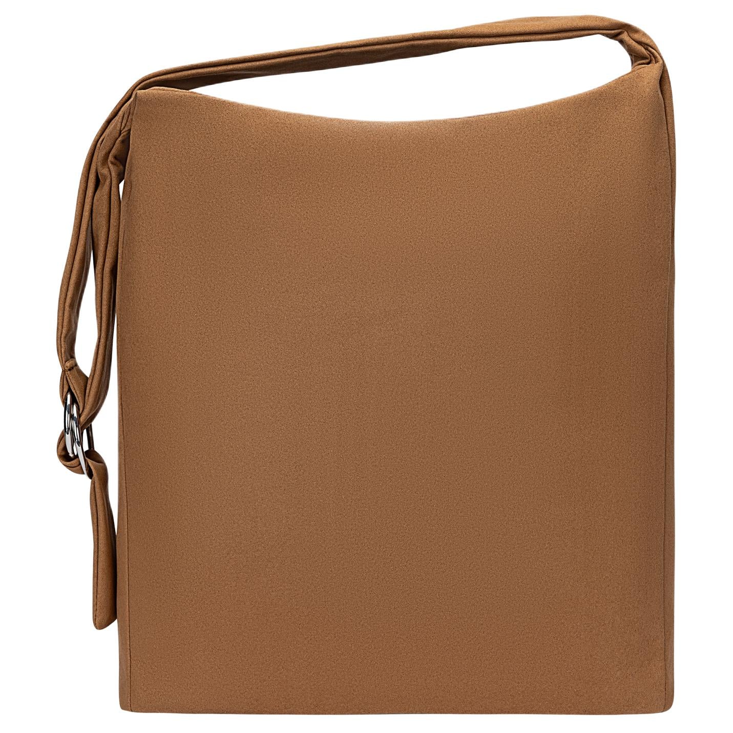 Anta Irving Series Suede Shoulder Bag, Crossbody Bag Yellow