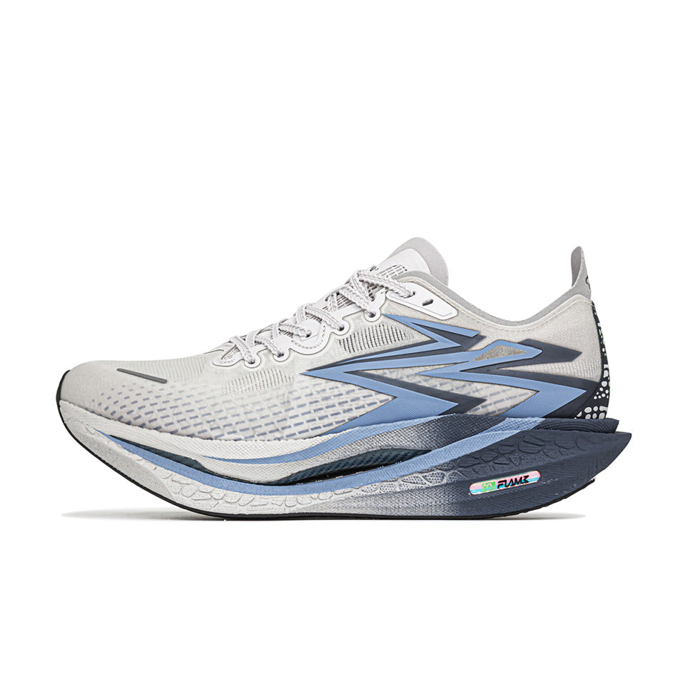 361° Flame 4 Running Shoes 'White Blue'