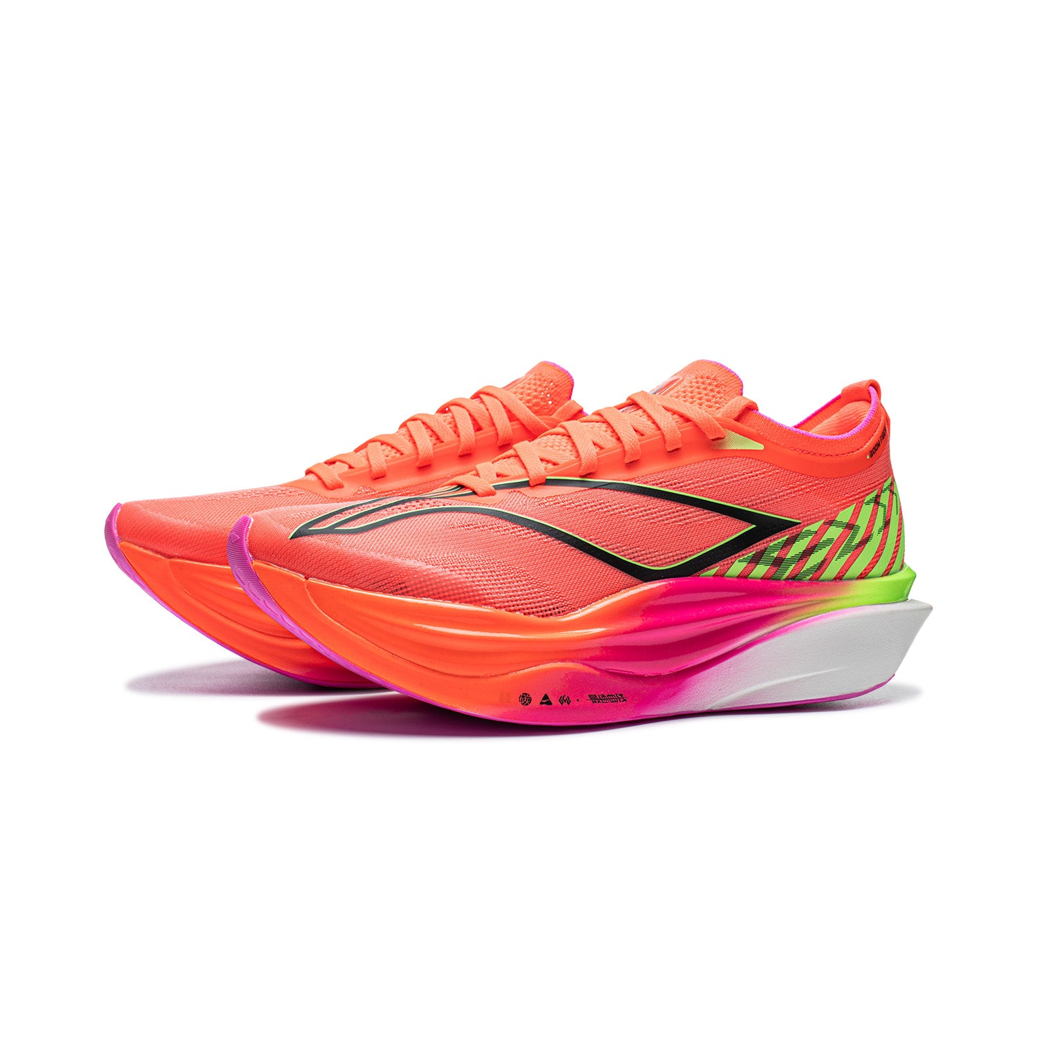 LiNing Feidian 6 ELITE 'Fluorescent Orange Red'