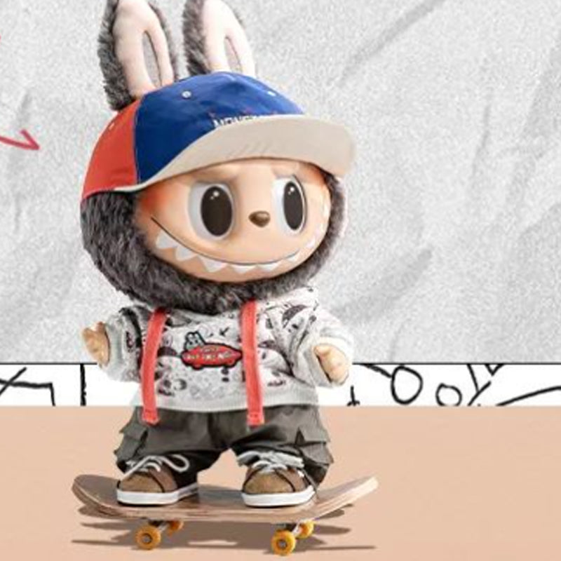 POP MART Labubu The Monsters X Vans Oldskool Monsters Forever Vinyl Plush Doll - Kicksown store