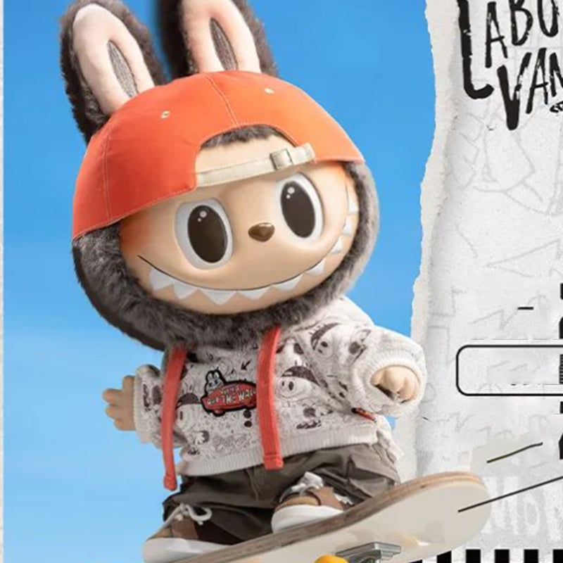 POP MART Labubu The Monsters X Vans Oldskool Monsters Forever Vinyl Plush Doll - Kicksown store