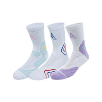 AR logo Rigorer Austin Reaves Basketball Socks Pro Success Package(Three pair of packages)