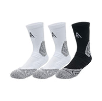 AR logo Rigorer Austin Reaves Basketball Socks Pro Success Package(Three pair of packages)