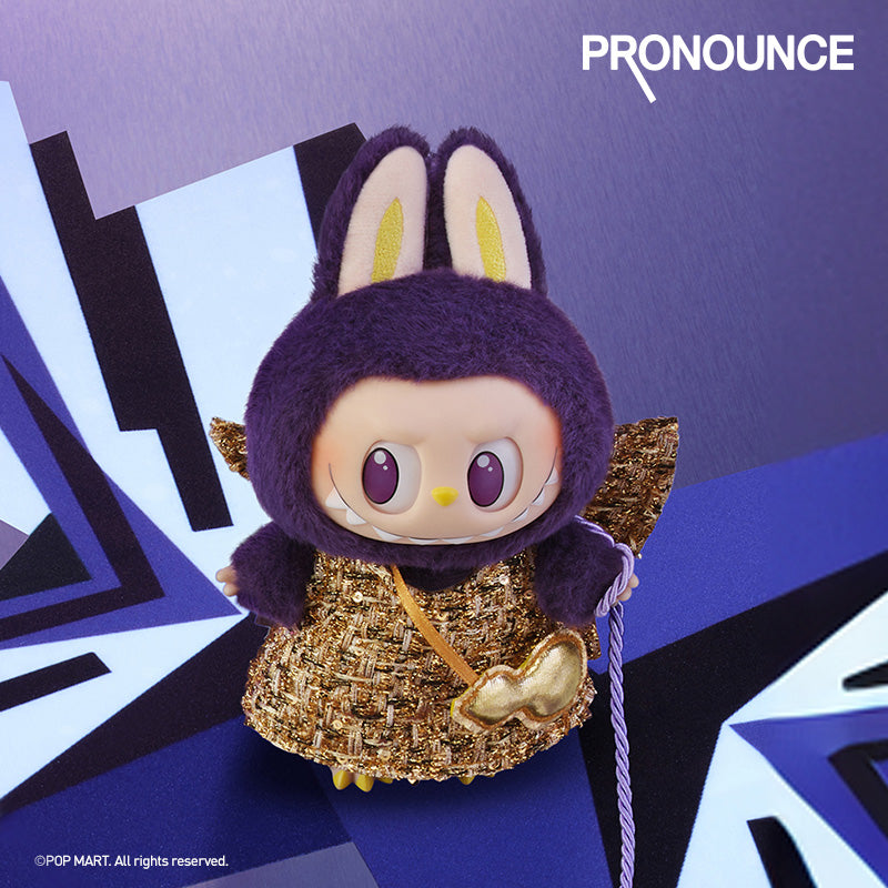 labubu × pronounce Labubu The Monsters X Pronounce Be Fancy Now Vinyl Plush