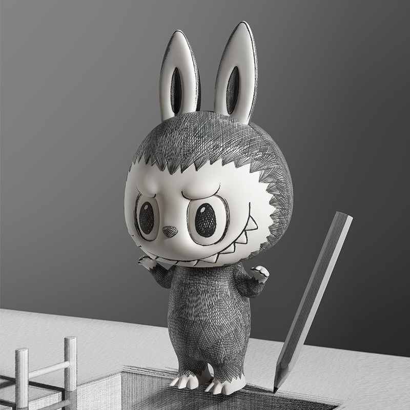 POP MART Mega Labubu Sketch 400% - Kicksown store