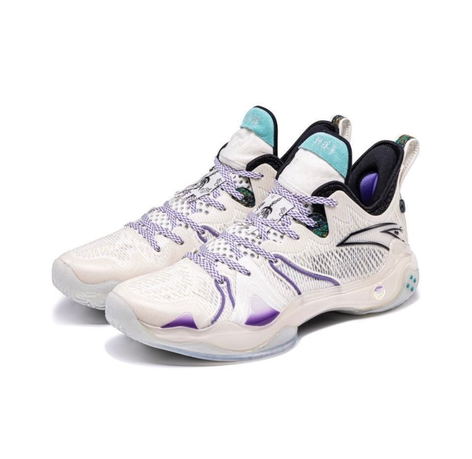 ANTA Shock Wave 4 Pro ‘White Purple'