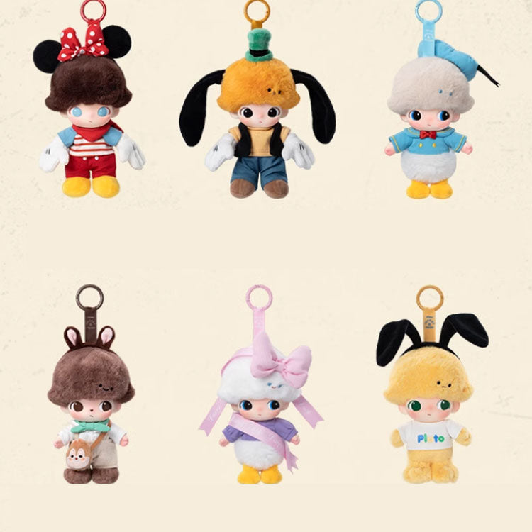 POP MART Dimoo World X Disney Series Vinyl Plush Keychain Single Blind Box - Kicksown store