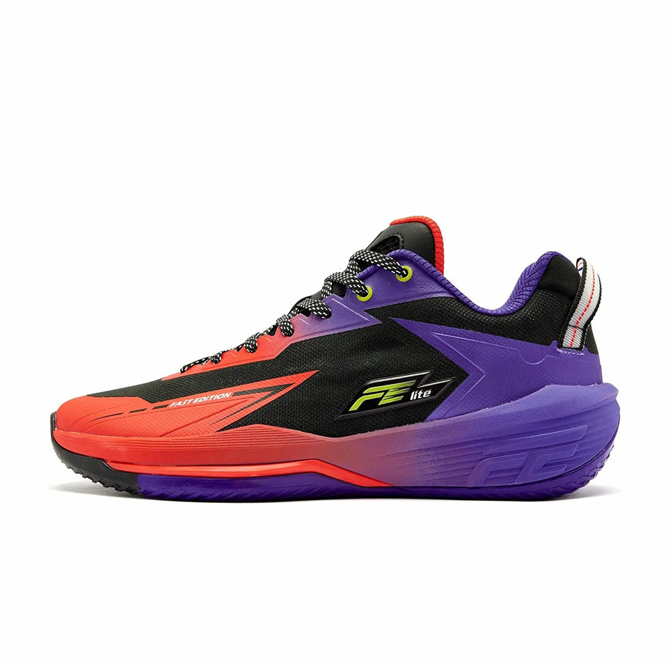 【美品】QIAODAN FE2.0 バスケットシューズ 28cm メンズ Qiaodan FE 'Black Orange Purple'