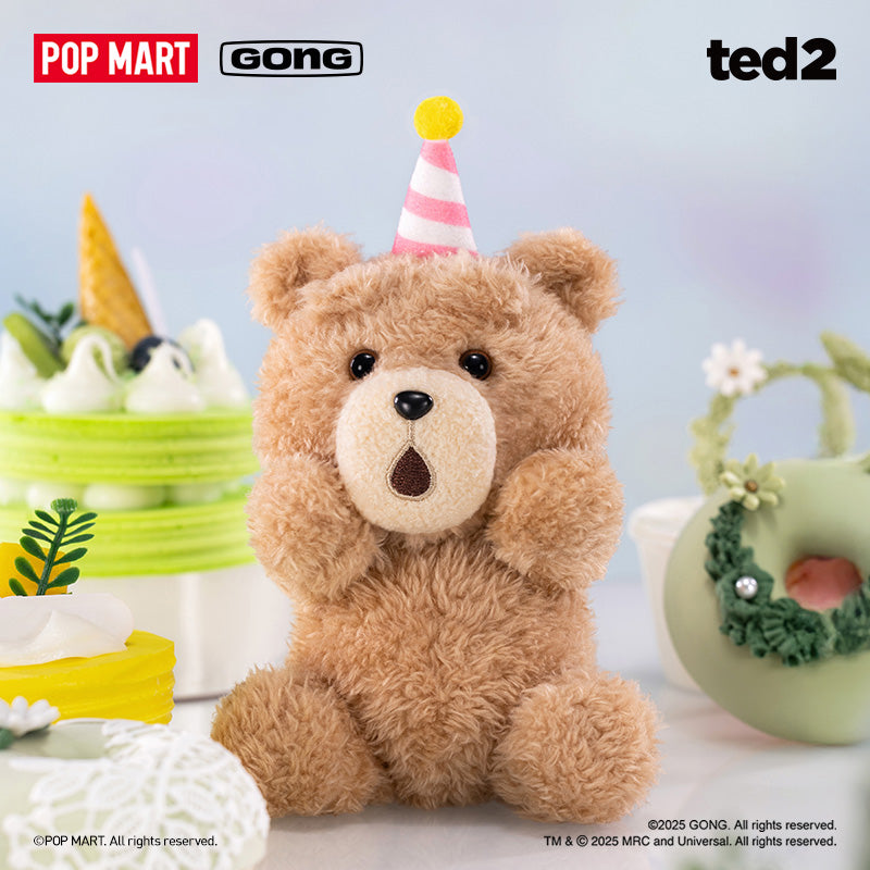 POP MART POP MART Ted2 Teddy Bear Action Plush Pendant Series - Kicksown store