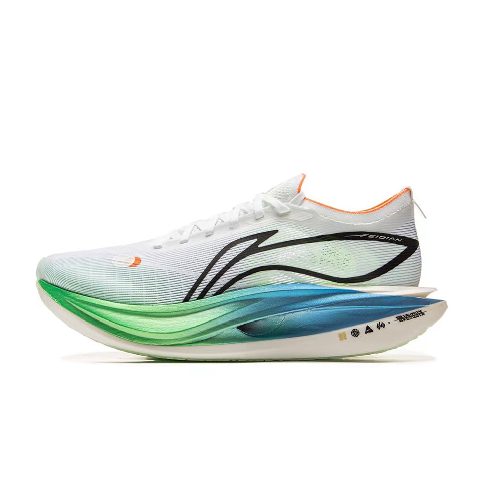 LiNing Feidian 5 Elite 'White Green Blue'