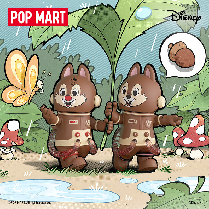 POP MART x Disney MEGA Chip 'n Dale SPACE MOLLY 100%
