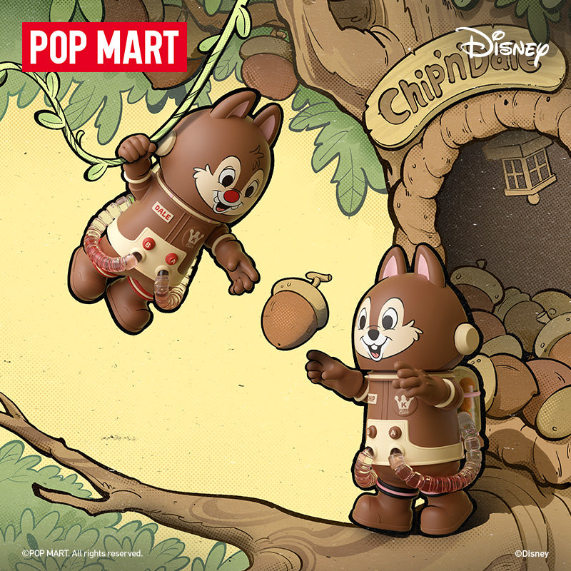 POP MART x Disney MEGA Chip 'n Dale SPACE MOLLY 100%