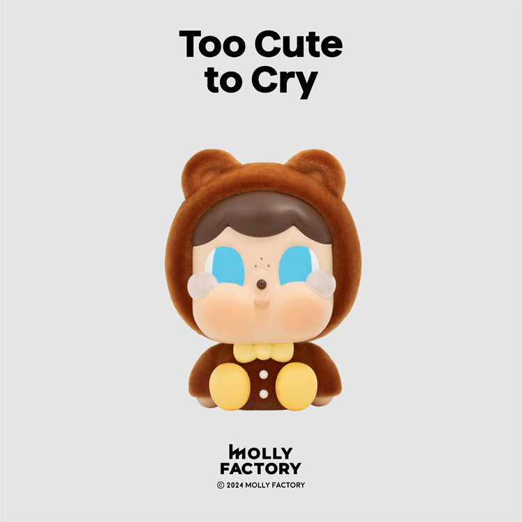 POP MART MOLLY Cute To Tears CRYTEDDY Velvet Bubble