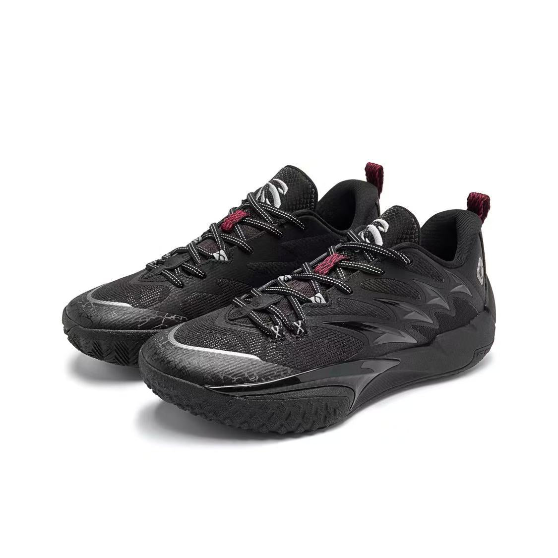 QIAODAN Dominate 'Black' Basketball Shoes | Free Shipping - Kicksown