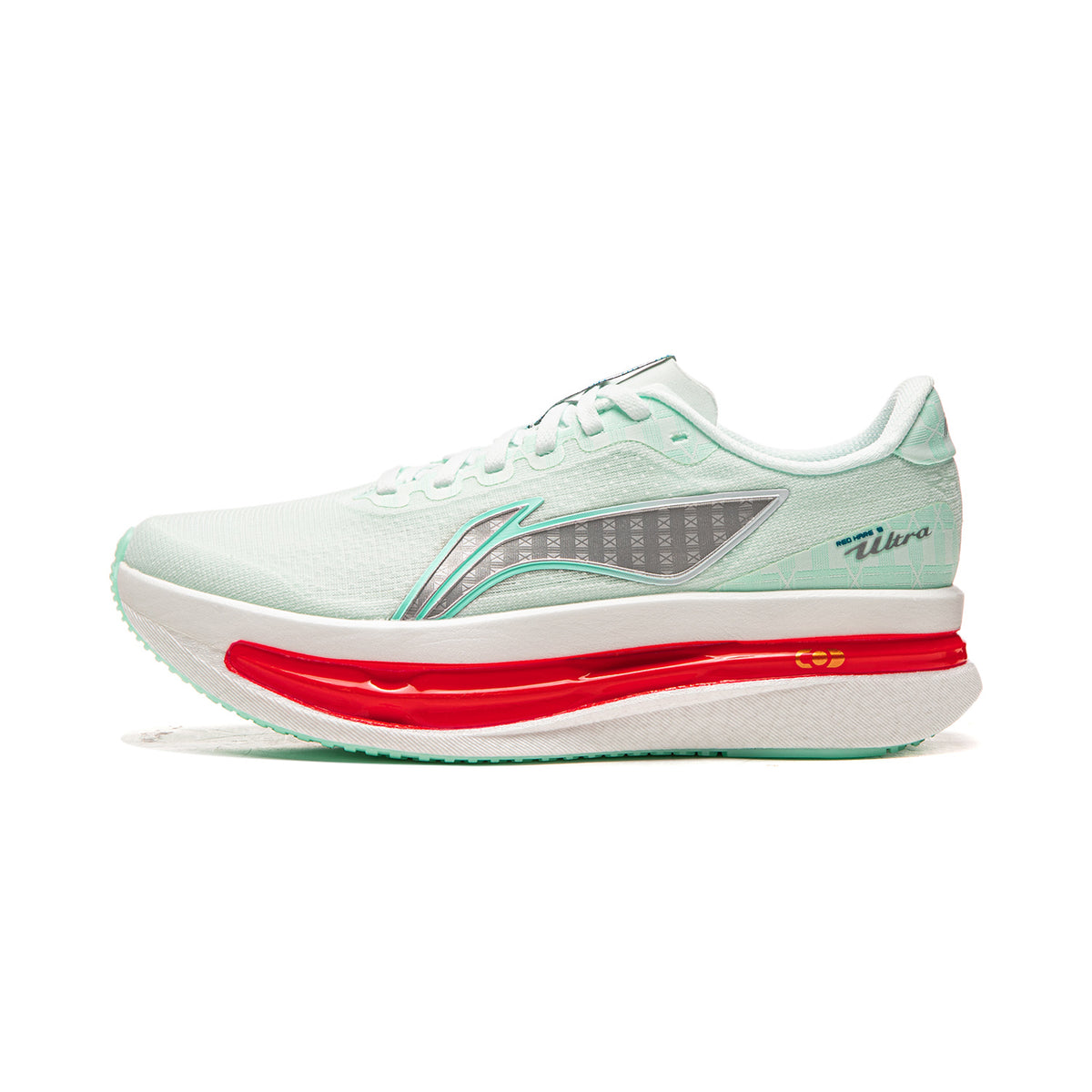 Li Ning Red Hare 9 ULTRA Breathable Low top Ultra BOOM Capsule Technology Running Shoes Women's Sand Ice Blue