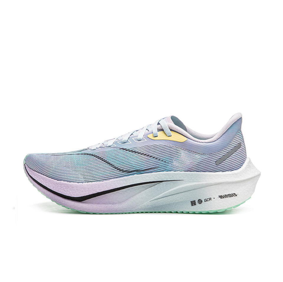 LINING Feidian 4 Challenger Running Shoes 'Mist Purple Vero Rose Purple Fluorescent Ice Cyan' - Kicksown store