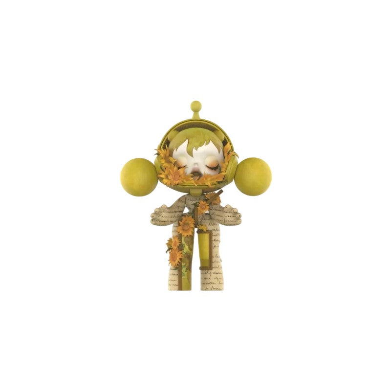 POP MART 1000% SKULLPANDA Van Gogh Museum Sunflower