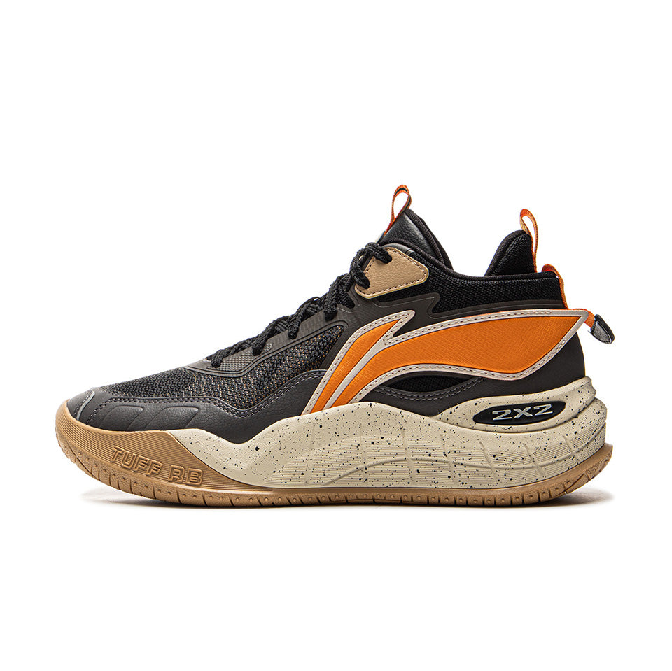 LiNing Young Basketball Shoes 'Black Orange' 「Kids」