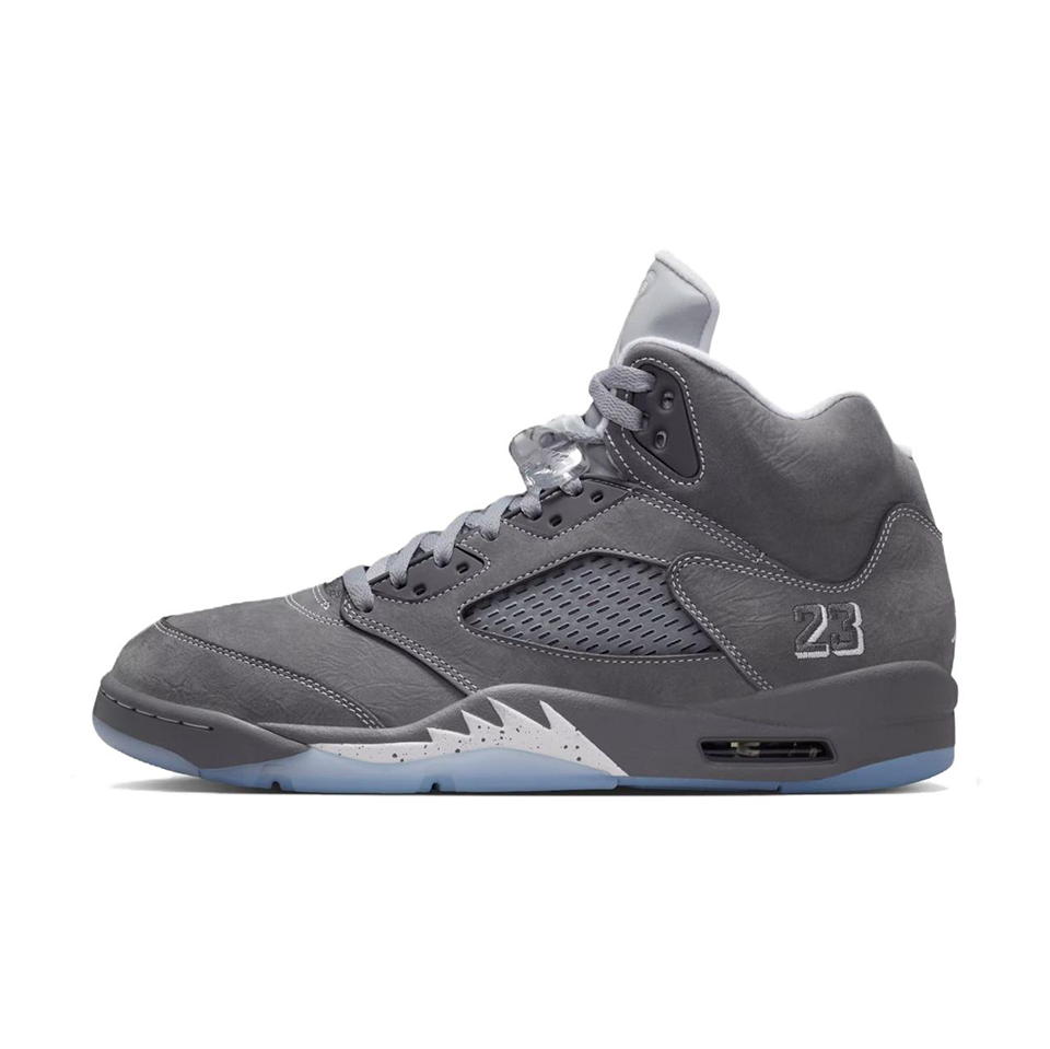Nike Air Jordan 5 Retro 'Wolf Grey' | Basketball Shoes - Kicksown |