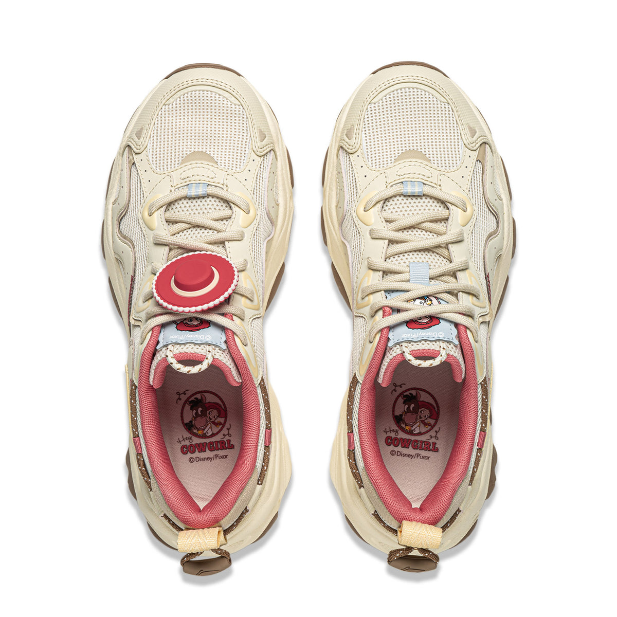 LiNing x Disney Cat Paw LITE 4 'Pink Gray'「Womens」