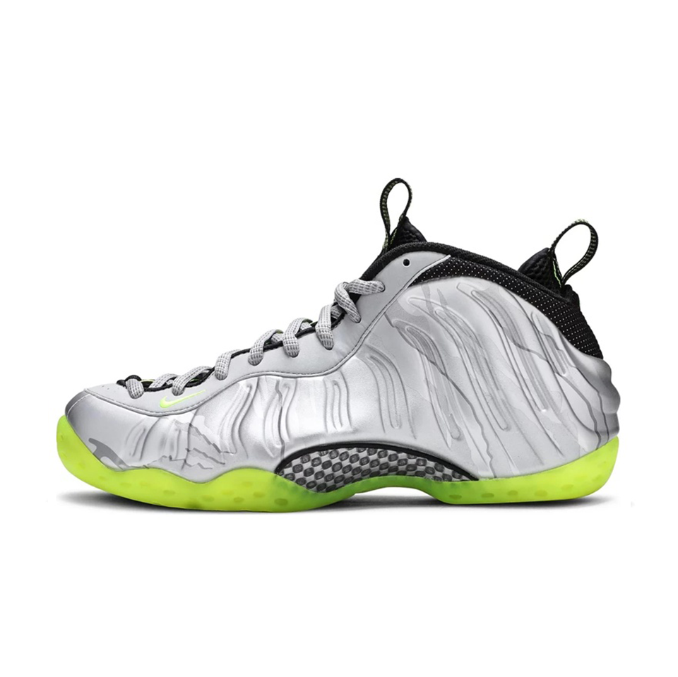 Nike Air Foamposite One 'Silver Volt Camo'