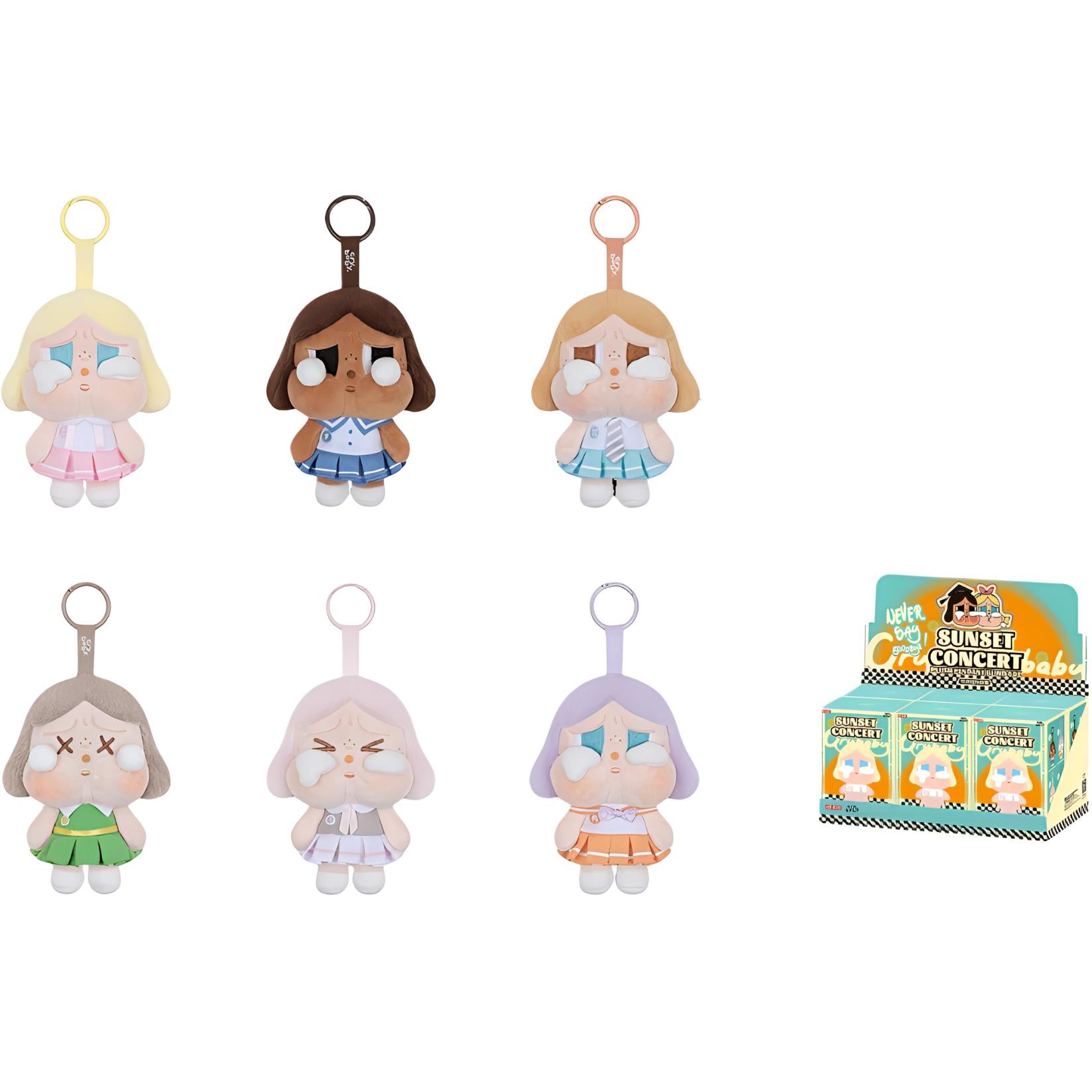 POP MART CRYBABY Sunset Concert Collection