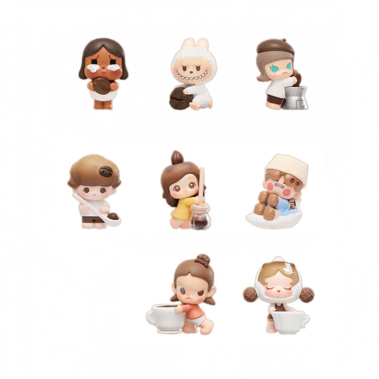POP MART LABUBU Coffee Factory Collection Doll Mystery Boxes